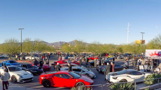 Cars and Coffee at TopGolf by Crown Concepts