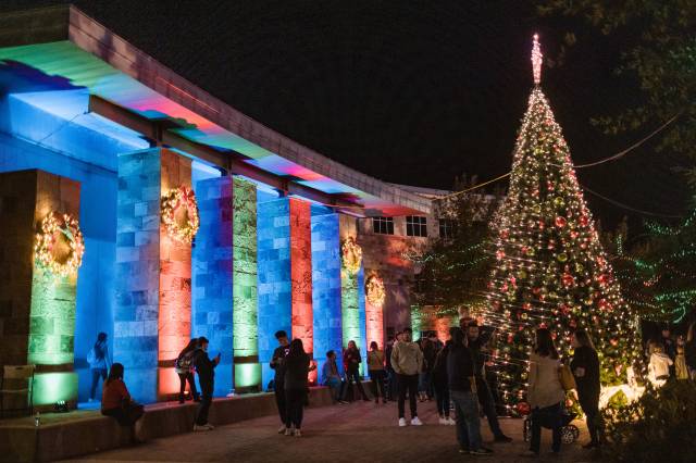 Holiday Light Shows in Downtown Marana